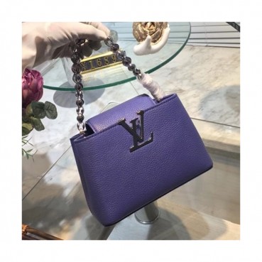 [커스텀급]Louis Vuitton Capucines Mini Chain Cross Bag,20cm- 루이비통 카프신 미니 체인 크로스백 M42935,LOUB0065 ,20CM