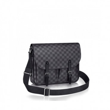 [루이비통] 크리스토퍼 메신저 다미에 그라파이트 N41500 남성용 크로스백 lv0023b - Louis Vuitton Christopher Messenger Mamier Graphite Mens Cross Back