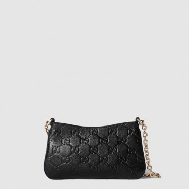 구찌 여성 GG 엠블럼 수퍼 미니백 - Gucci Womens GG Emblem Super Mini Bag 