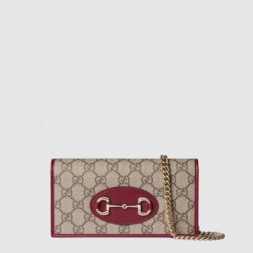 구찌 여성 홀스빗 1955 체인 지갑 - Gucci Womens Horsebit 1955 Chain Walle 