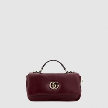 구찌 여성 GG 밀라노 미니 레더 탑 핸들 - Gucci Womens GG Milano Top Handle 