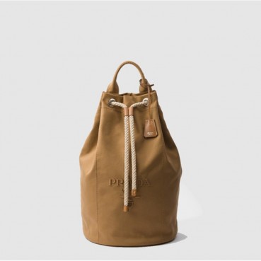 프라다 남성 캔버스 드로스트링 더플백 2VY011 - Prada Mens Canvas Drawstring Duffel Bag 