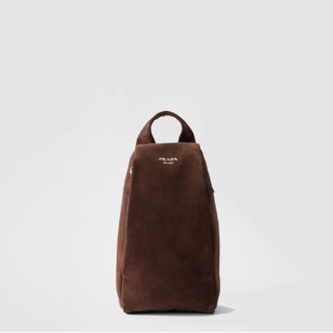 프라다 남성 스웨이드 백팩 2VZ114 - Prada Mens Suede Backpack 