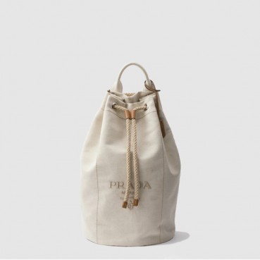 프라다 남성 캔버스 드로스트링 더플백 2VY011 - Prada Mens Canvas Drawstring Duffel Bag 