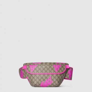 구찌 남성 프린트 대형 벨트백 - Gucci Mens Large Belt Bag With Print 