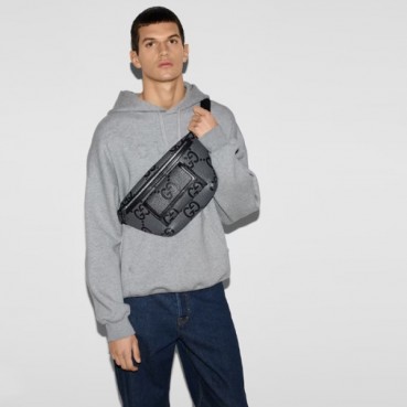 구찌 남성 GG 점보 라지 벨트백 - Gucci Mens GG Jumbo Large Belt Bag 
