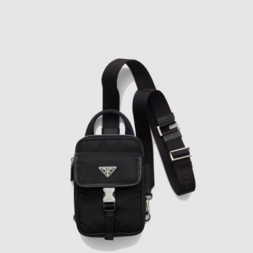 프라다 남성 리나일론 사피아노 가죽 스마트폰 케이스 2ZH194 - Prada Mens Re