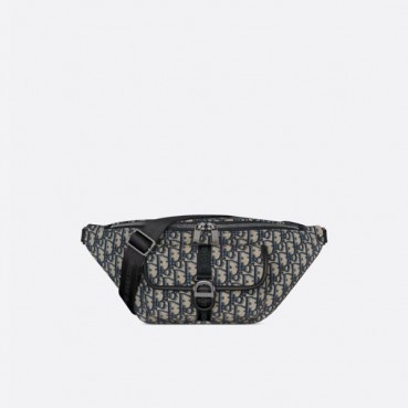 디올 남성 오블리크 벨트백 - Dior Mens Oblique Fanny Bag 