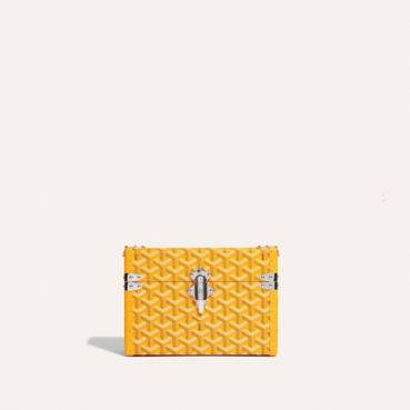 고야드 남/녀 옐로우 카세트 트렁크 백 - Goyard Unisex Cassette Trunk Bag 