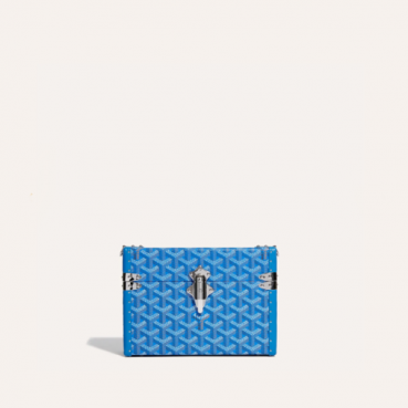 고야드 남/녀 블루 카세트 트렁크 백 - Goyard Unisex Cassette Trunk Bag 