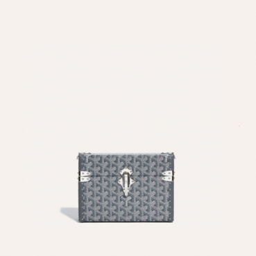 고야드 남/녀 그레이 카세트 트렁크 백 - Goyard Unisex Cassette Trunk Bag 