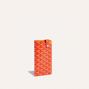 고야드 남/녀 오렌지 몽마르트 안경 케이스 - Goyard Unisex Montmartre Glasses Case 