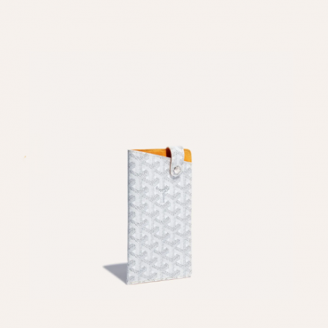 고야드 남/녀 화이트 몽마르트 안경 케이스 - Goyard Unisex Montmartre Glasses Case 