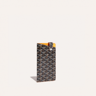 고야드 남/녀 블랙 탄 몽마르트 안경 케이스 - Goyard Unisex Montmartre Glasses Case 