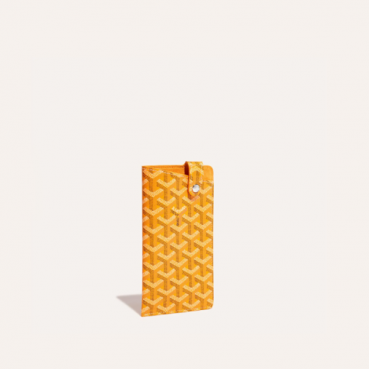 고야드 남/녀 옐로우 몽마르트 안경 케이스 - Goyard Unisex Montmartre Glasses Case 