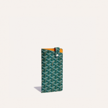 고야드 남/녀 그린 몽마르트 안경 케이스 - Goyard Unisex Montmartre Glasses Case 