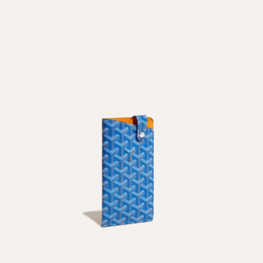 고야드 남/녀 블루 몽마르트 안경 케이스 - Goyard Unisex Montmartre Glasses Case 