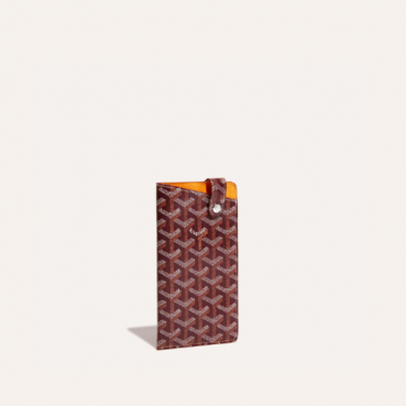 고야드 남/녀 버건디 몽마르트 안경 케이스 - Goyard Unisex Montmartre Glasses Case 