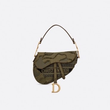디올 여성 카키 새들백 - Dior Womens Khaki Saddle Bag 
