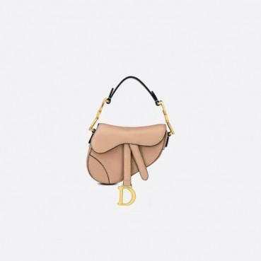 디올 여성 핑크 미니 새들백 - Dior Womens Pink Saddle Bag 