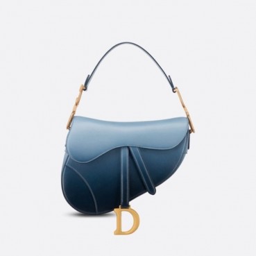 디올 여성 블루 새들백 - Dior Womens Blue Saddle Bag 