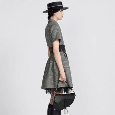 디올 여성 블랙 새들백 - Dior Womens Black Saddle Bag 