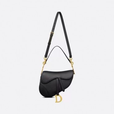 디올 여성 블랙 새들백 - Dior Womens Black Saddle Bag 