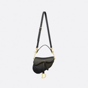 디올 여성 블랙 새들백 - Dior Womens Black Saddle Bag 