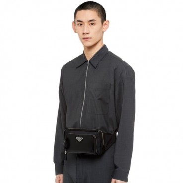 프라다 남성 블랙 힙색 - Prada Mens Black Hip