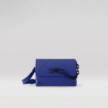 루이비통 남/녀 블루 카메라백 - Louis vuitton Unisex  Blue Camera Bag