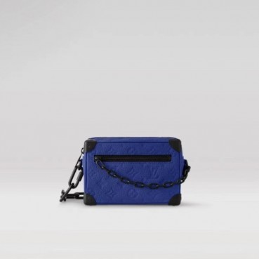 루이비통 남/녀 블루 카메라백 - Louis vuitton Unisex  Blue Camera Bag