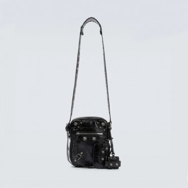 발렌시아가 남/녀 블랙 카메라백 - Balenciaga Unisex Black Camera Bag 