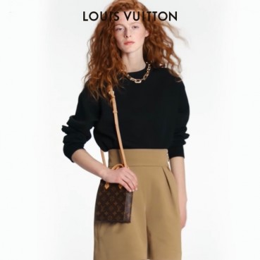 루이비통 여성 브라운 쁘띠 삭 플라 - Louis vuitton Womens Brown PETIT SAC 