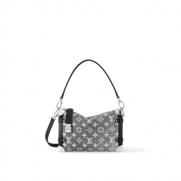 루이비통 여성 블랙 트렁크백 - Louis vuitton Womens Black Trunk Bag 