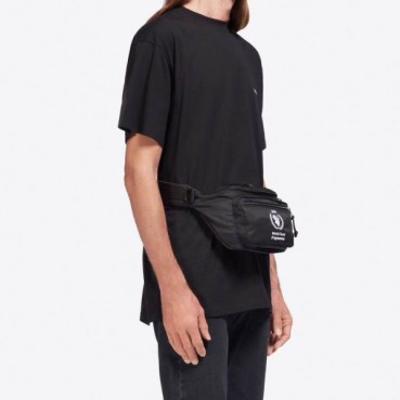 발렌시아가 남성 블랙 힙색 - Balenciaga Mens Black Hip Sack 