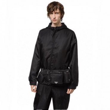 프라다 남성 블랙 힙색 - Prada Mens Black Hip