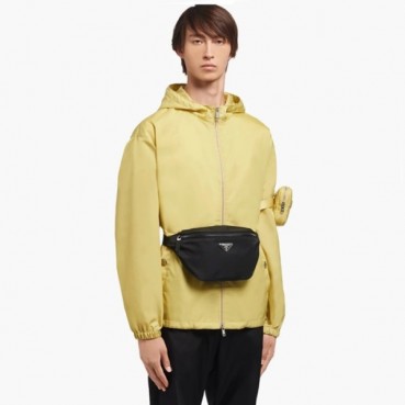 프라다 남성 블랙 힙색 - Prada Mens Black Hip