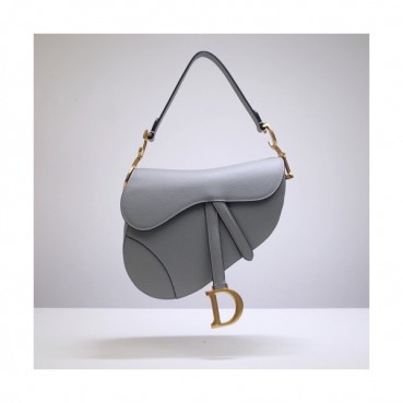 디올  여성 클래식 새들백 Size(19.5cm/25.5cm) 블루 - Dior   Women's Classic Saddle Bag Dio01636x Blue