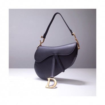 디올  여성 클래식 새들백 Size(19.5cm/25.5cm) 블랙 - Dior   Women's Classic Saddle Bag Dio01635x Black