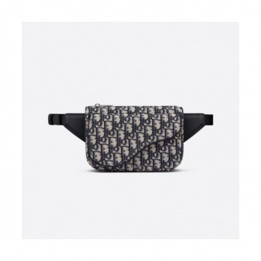 디올 오블리크 남성 힙색 - Dior Oblique Mens Hip Sack 