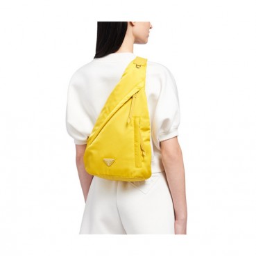 [프라다]Prada 2021 Women's Nylon Backpack,26.5cm,2VZ092,PRAB0441 - 프라다 2021 여성용 나일론 백팩,26.5cm,옐로우