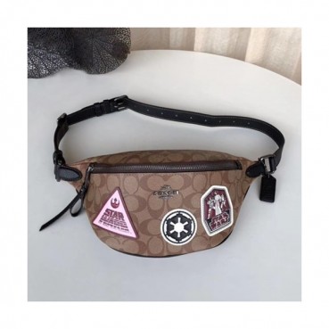 Coach 2020 Ladies Hip Sack,35cm - 코치 2020 여성용 힙색 COAB0237,35cm,브라운
