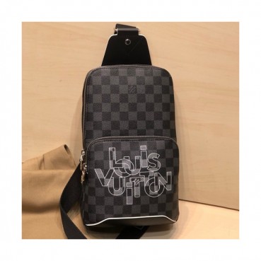 Louis Vuitton 2020 Avenue Mens Hip Sack,31cm - 루이비통 2020 에비뉴 남성용 범백 힙색, M41719,LOUB2241,31cm,블랙