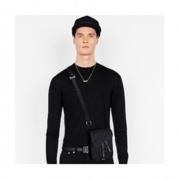 Dior 2020 Oblique Mens Hip Sack,21CM - 디올 2020 오블리크 남성용 힙색,DIOB0572 ,21cm,블랙