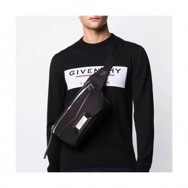 Givenchy 2020 Nylon Hip Sack Belt Bag,34cm- 지방시 2020 나일론 남여공용 힙색 벨트백,GVB0335,34cm,블랙