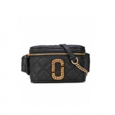 Mark Jacobs 2020 Leather Women Hip Sack,45cm - 마크제이콥스 2020 레더 여성용 힙색,MJB0174,45cm,블랙