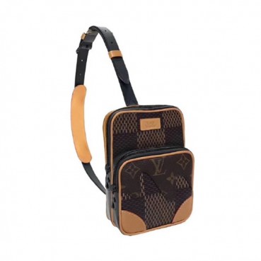 Louis Vuitton 2020 Bumbag Hip Sack,17cm - 루이비통 2020 남여공용 범백 힙색, M55457,LOUB2086,17cm,브라운