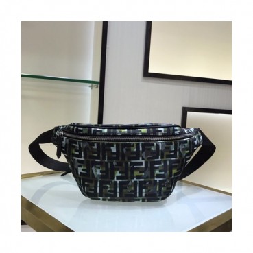 Fendi 2020 Nylon Hip Sack , 35cm - 펜디 2020 나일론 남여공용 힙색,FENB0518,35cm,카키