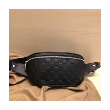 Louis Vuitton 2020 Leather Bumbag Hip Sack,26cm - 루이비통 2020 남여공용 레더 범백 힙색, N40298,LOUB1952,26cm,블랙