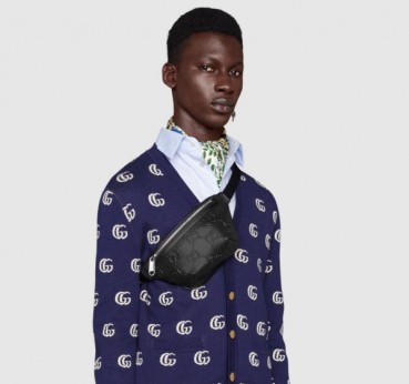 Gucci 2022 Supreme Hip Sack Belt Bag,27CM - 구찌 2022  수프림 남여공용 힙색 벨트백 478325,GUB0894,23CM,블랙